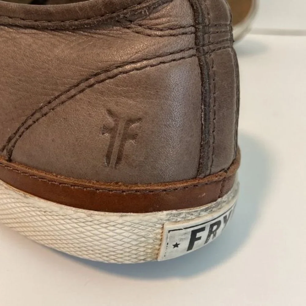 Frye leather lace